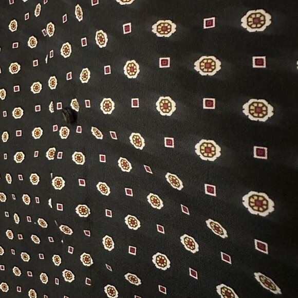 Silverstone collection black printed button down shirt size XXXL - Picture 2 of 6